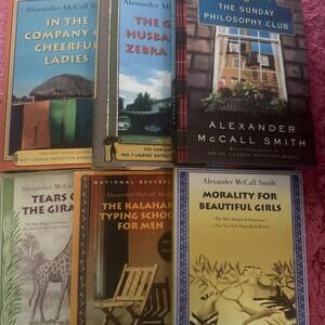 Alexander McCall Smith No. 1 Ladies’ Detective Agency Books Lot of 6 HC & PB